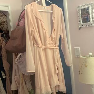 Aritzia Wilfred Wrap Dress